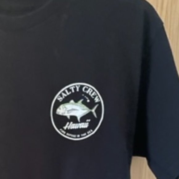 Salty Crew Black Tee - Picture 5 of 6